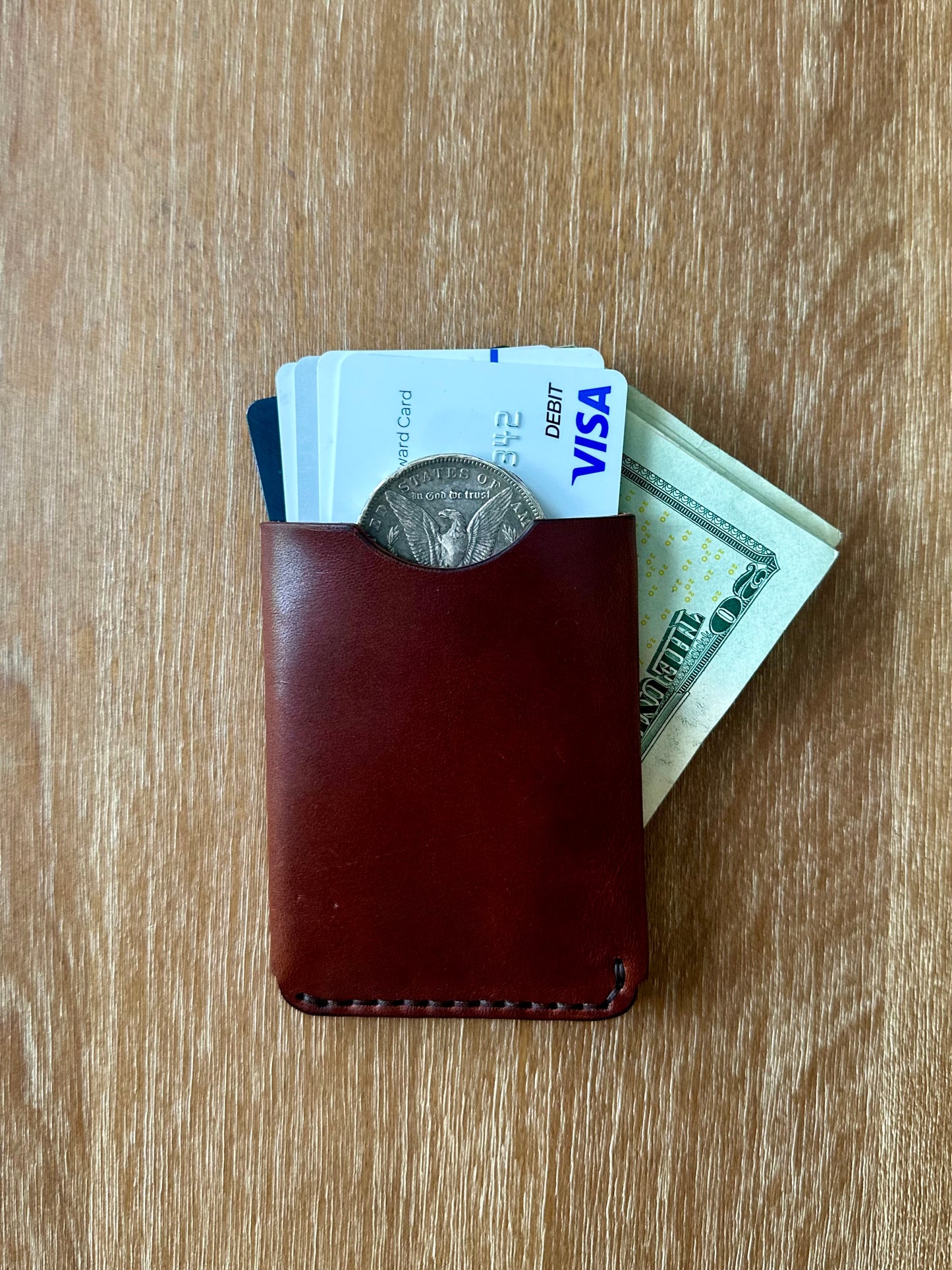 The Topless Italian Cash Collector (Dark Brown)