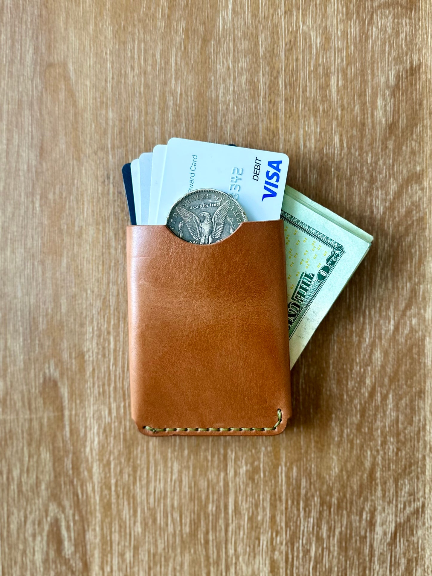 The Topless Italian Cash Collector (Med. Brown)