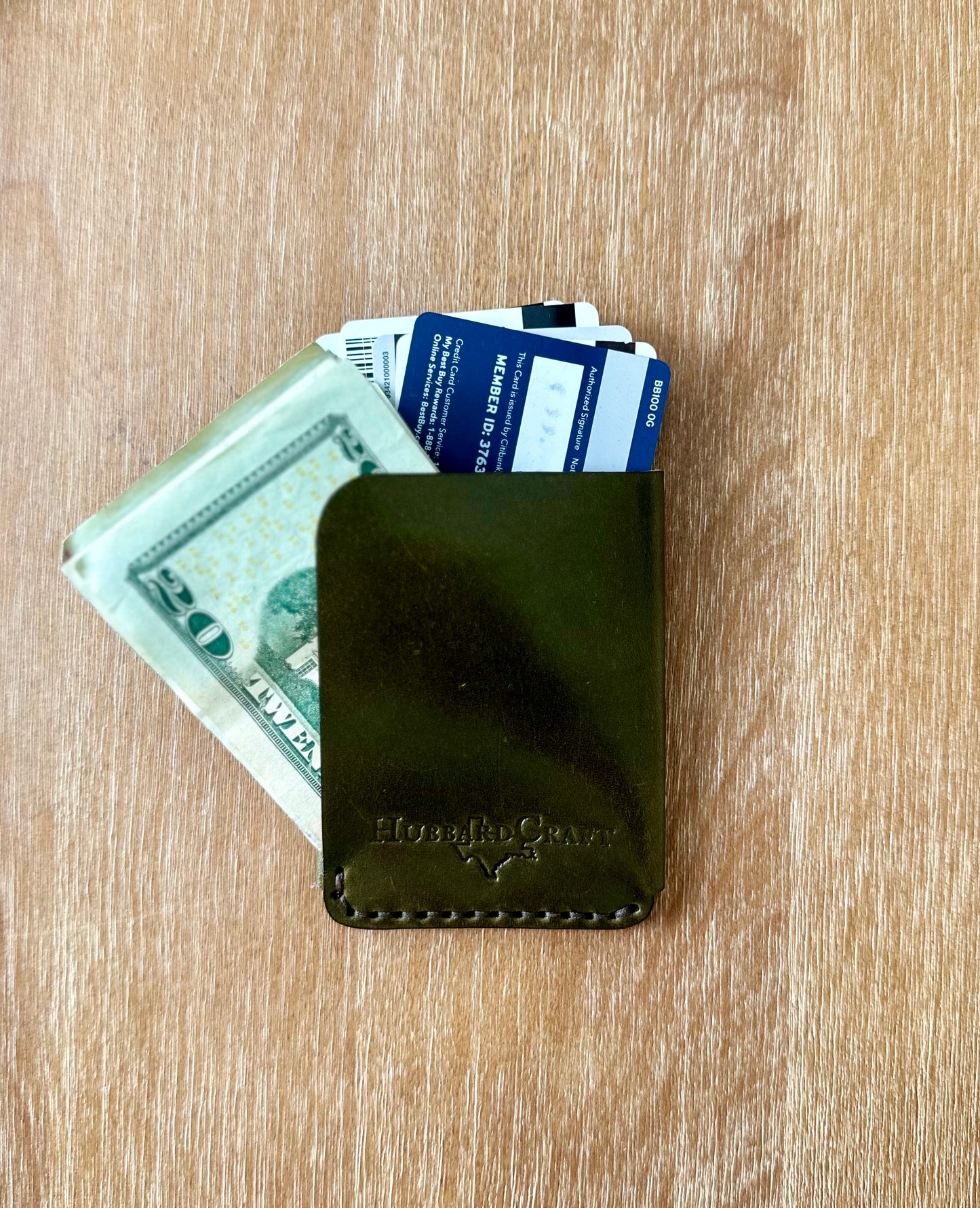 The Topless American Cash Collector (Olive)
