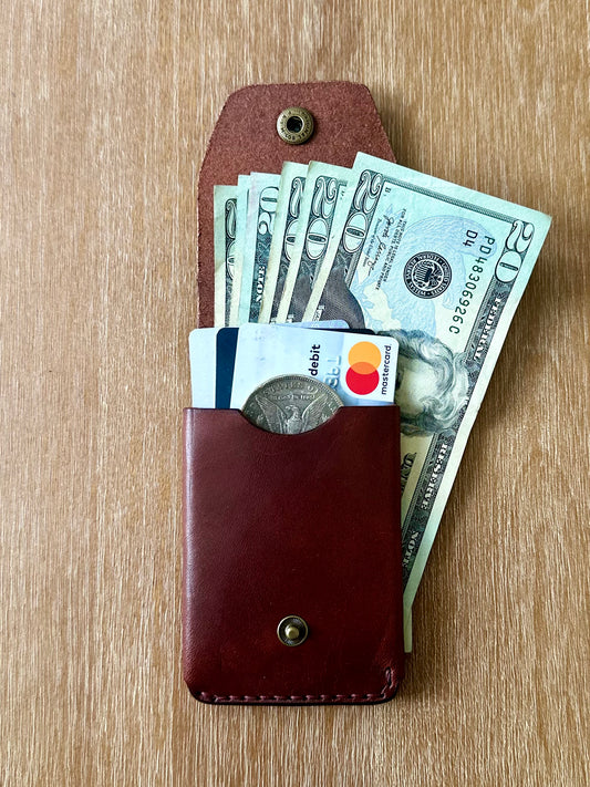 The Italian Cash Collector (Dark Brown)